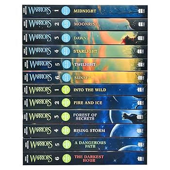 Warriors シリーズ 全12冊セット Warrior Cats Volume 1 to 12 Books Collection Set (The